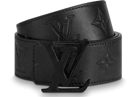 louis vuitton belt black monogram